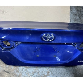 2018 Toyota Camry XLE Trunk Lid with Hinges Blue OEM