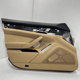 PORSCHE PANAMERA Front Left Driver Door Trim Panel 2013-2016 OEM