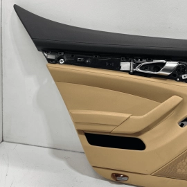 PORSCHE PANAMERA REAR DRIVER SIDE INTERIOR DOOR PANEL TRIM COVER 2010-2016 