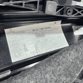 PORSCHE PANAMERA REAR DRIVER SIDE INTERIOR DOOR PANEL TRIM COVER 2010-2016 