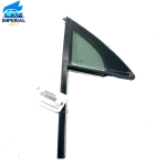 VW TOUAREG 2011-2017 FRONT PASSENGER DOOR WINDOW CORNER FIXED GLASS & SEAL 