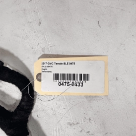 GMC TERRAIN SLE 2018 1.5L DASH INSTRUMENT PANEL WIRING HARNESS & FUSE BOX O