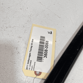 11-17 VOLKSWAGEN VW TOUAREG REAR DRIVER DOOR WINDOW INNER WEATHERSTRIP SEAL