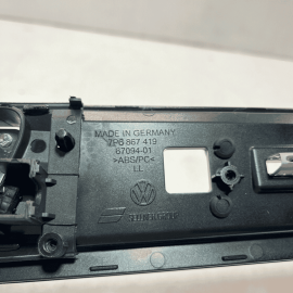 11-17 VOLKAWAGEN TOUAREG REAR LEFT DRIVER INTERIOR HANDLE TRIM W/ SPEAKER O