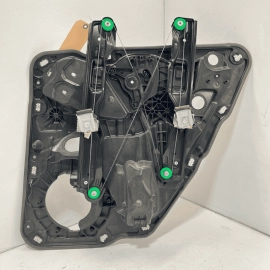 2011-2017 VOLKSWAGEN TOUAREG REAR LEFT DRIVER SIDE WINDOW REGULATOR w/ PANE