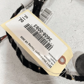 2012 Volkswagen VW Touareg Rear Right Passnger Side Door Wire Wiring Harnes