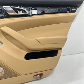 2010-16 PORSCHE PANAMERA REAR PASSENGER SIDE INTERIOR DOOR PANEL TRIM COVER