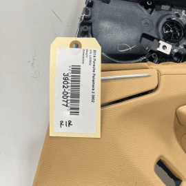 2010-16 PORSCHE PANAMERA REAR PASSENGER SIDE INTERIOR DOOR PANEL TRIM COVER