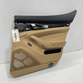 2010-16 PORSCHE PANAMERA REAR PASSENGER SIDE INTERIOR DOOR PANEL TRIM COVER