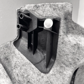 2014 LEXUS IS250 TRUNK LUGGAGE LEFT DRIVER SIDE QUARTER PANEL COVER TRIM OE