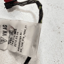 VOLKSWAGEN TOUAREG 2011 REAR LEFT DRIVER SIDE DOOR PANEL WIRE WIRING HARNES