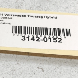 VOLKSWAGEN TOUAREG 2011-2017 REAR DRIVER SIDE DOOR PANEL HANDLE TRIM COVER 