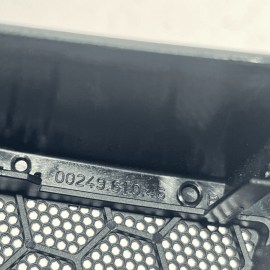 2010-16 PORSCHE PANAMERA REAR RIGHT PASSENGER UPPER SPEAKER COVER TRIM PANE