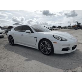 2010-16 PORSCHE PANAMERA REAR RIGHT PASSENGER UPPER SPEAKER COVER TRIM PANE