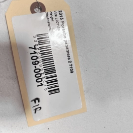 2015-2016 Porsche Panamera Turbo Front Right Passenger Seat Belt Trim OEM