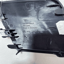 2015-2016 Porsche Panamera Turbo Front Right Passenger Seat Belt Trim OEM