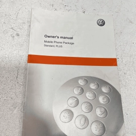 2012 Volkswagen Touareg Owners Manual With Case OEM
