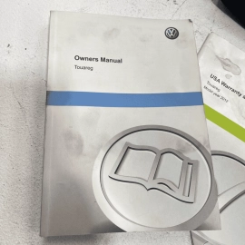 2012 Volkswagen Touareg Owners Manual With Case OEM