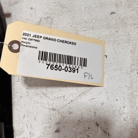 2021 JEEP GRAND CHEROKEE LEFT SIDE DRIVER SPAT FRONT BUMPER FILLER OEM