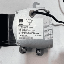 11-16 Porsche Panamera Cushion  Left /Right Seat Front Blower Fan Motor OEM