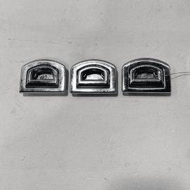 2011-2017 PORSCHE PANAMERA  BRACKET  LUGGAGE TIE HOOK OEM SET OF 3