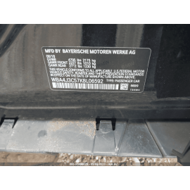 2018-2020 BMW 430I TAILGATE RIGHT PASSENGER SIDE TRUNK BUMPER STOPPER BUFFE