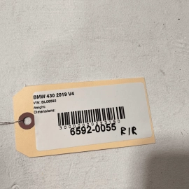 2018-2020 BMW 430I REAR RIGHT PASSENGER SIDE DOOR WINDOW CONTROL SWITCH OEM 2018-2020 BMW 430I REAR RIGHT PASSENGER SIDE DOOR WINDOW CONTROL SWITCH OEM