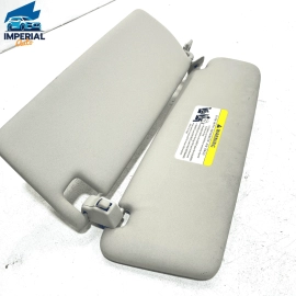 11-14 VW VOLKSWAGEN TOUAREG Left Driver Side Sun Visor Gray OEM