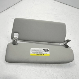11-14 VW VOLKSWAGEN TOUAREG Left Driver Side Sun Visor Gray OEM