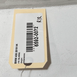 17-20 BMW 430iX F36 GRAN COUPE Rear Passenger Window Regulator W/Motor OEM