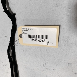2017-2020 BMW 430I xDRIVE F36 REAR LEFT DRIVER SIDE DOOR WIRE WIRING HARNES 2017-2020 BMW 430I xDRIVE F36 REAR LEFT DRIVER SIDE DOOR WIRE WIRING HARNES