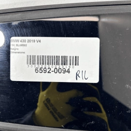 2017-2020 BMW 430I xDRIVE F36 LEFT DRIVER SIDE B PILLAR UPPER COVER MOLDING 2017-2020 BMW 430I xDRIVE F36 LEFT DRIVER SIDE B PILLAR UPPER COVER MOLDING