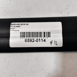 2017 - 2020 BMW 430I F36 FRONT LEFT DRIVER SIDE SILL SCUFF PLATE TRIM COVER 2017 - 2020 BMW 430I F36 FRONT LEFT DRIVER SIDE SILL SCUFF PLATE TRIM COVER