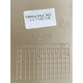 2011-2013 HYUNDAI ELANTRA Dash Panel Passenger Side Upper Trim Cover Panel  2011-2013 HYUNDAI ELANTRA Dash Panel Passenger Side Upper Trim Cover Panel