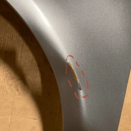 2010 2011 2012 2013 Kia Forte Front Fender Panel Left Side OEM GRAY