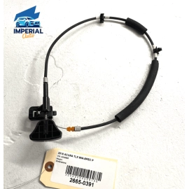 ACURA TLX REAR SEAT BACK RIGHT PASSENGER SIDE RELEASE CABLE & LEVER OEM 201