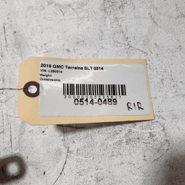 GMC TERRAIN 2018-2023 REAR RIGHT PASSENGER SIDE UPPER DOOR HINGE OEM RED =4