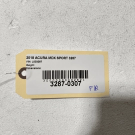 14-20 Acura MDX Front Passenger Door Step Outer Sill Scuff Plate Trim Cover