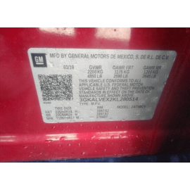 2018-2023 GMC TERRAIN REAR LOWER CENTER CONSOLE POWER OUTLET SOCKET OEM