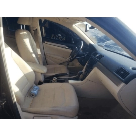 2012-2015 Volkswagen VW Passat FRONT HEAD RESTR Headrest Pad Beige OEM