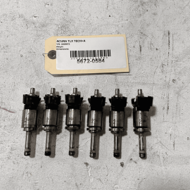 2015-2020 ACURA TLX MDX RLX 67K Mi ENGINE FUEL INJECTOR NOZZLE OEM SET 6 PC
