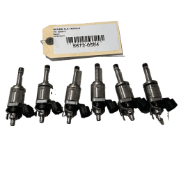 2015-2020 ACURA TLX MDX RLX 67K Mi ENGINE FUEL INJECTOR NOZZLE OEM SET 6 PC