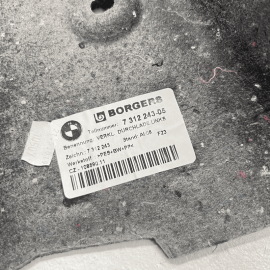 BMW M240xi F23 2017-2021 Cabrio Rear Driver Side Trunk Interior Partition P