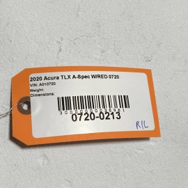 ACURA TLX 2015-2020 REAR LEFT DRIVER SIDE WINDOW CHANNEL DOOR RUN SEAL GLAS