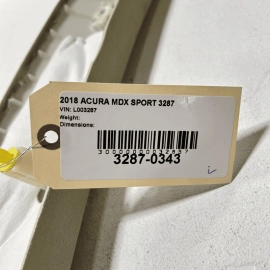 2017-2020 ACURA MDX WINDSHIELD LEFT DRIVER SIDE A PILLAR TRIM COVER PANEL O 2017-2020 ACURA MDX WINDSHIELD LEFT DRIVER SIDE A PILLAR TRIM COVER PANEL O