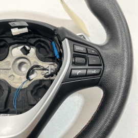 STEERING WHEEL LEATHER W/ SWITCHES OEM 2010-2020 BMW  F30 F31 F32 F33 F36 C