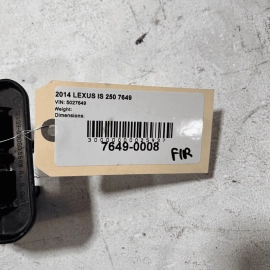 Passenger Seat Track Rail End Cover Black Lexus IS 250 2014 2015 OEM 1 PCS