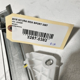 ACURA MDX 2014-2020 REAR RIGHT PASSENGER DOOR WINDOW REGULATOR & MOTOR OEM
