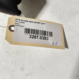 ACURA MDX 2014-2020 REAR PASSENGER DOOR SILL SCUFF PLATE TRIM COVER PANEL O