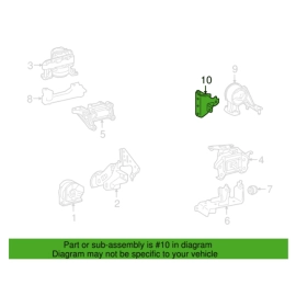 Rear Mount Bracket Lexus NX 2015-2021 OEM